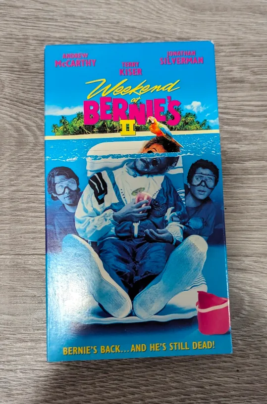 Weekend at Bernie's II VHS Tape Movie thumbnail