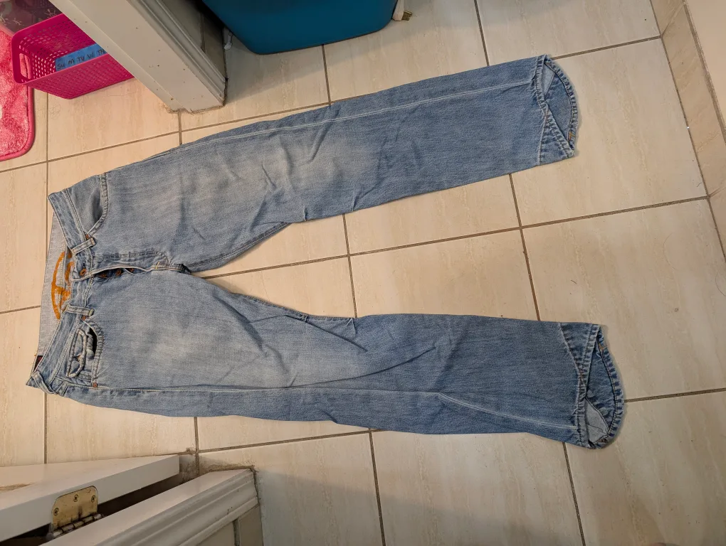 EVISU Jeans, Light Wash Denim image indicator(4)