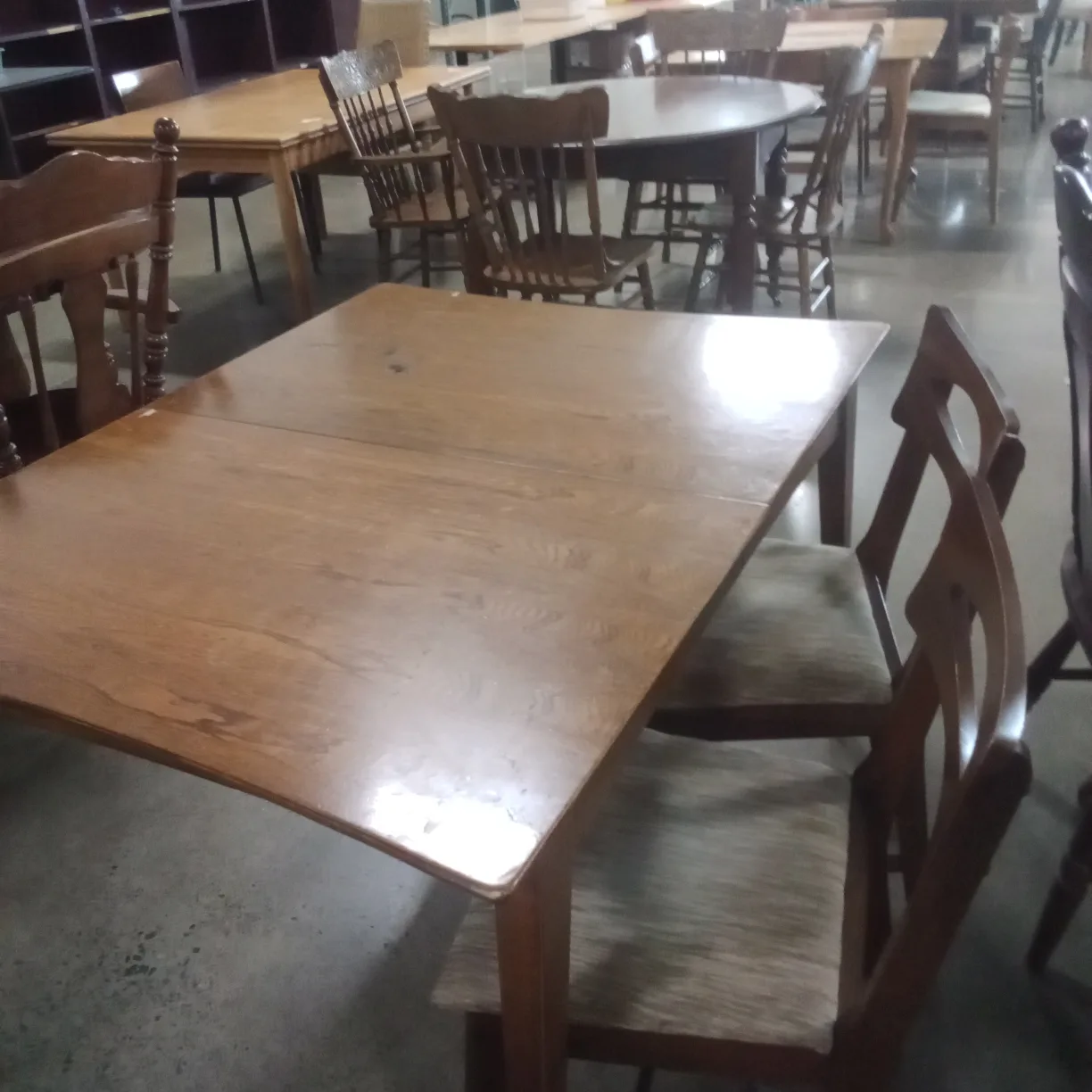 vintage teak Dining Table image indicator(3)