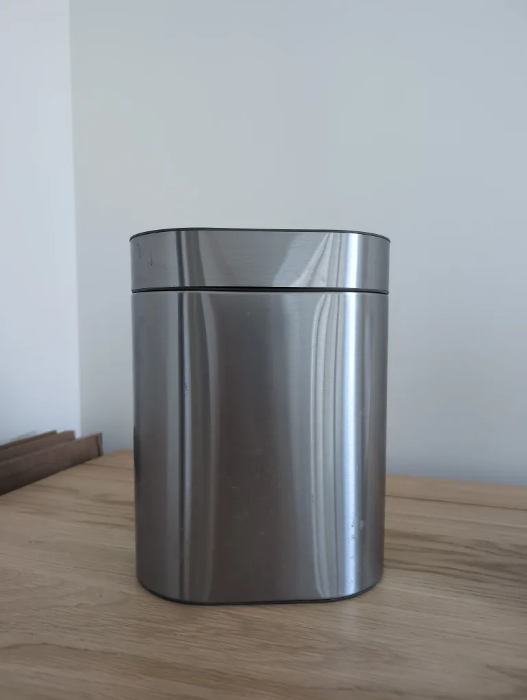 IKEA Brogrund Stainless Steel Bin thumbnail