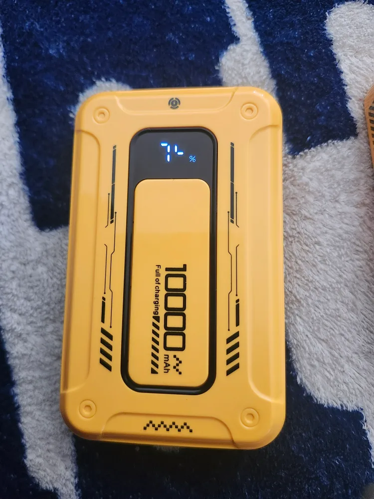Yellow 10000mAh Power Bank thumbnail