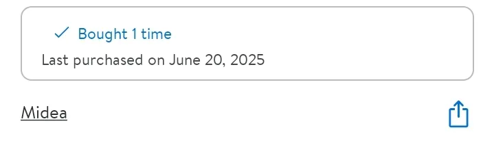 Midea Window Air Conditioner image indicator(4)