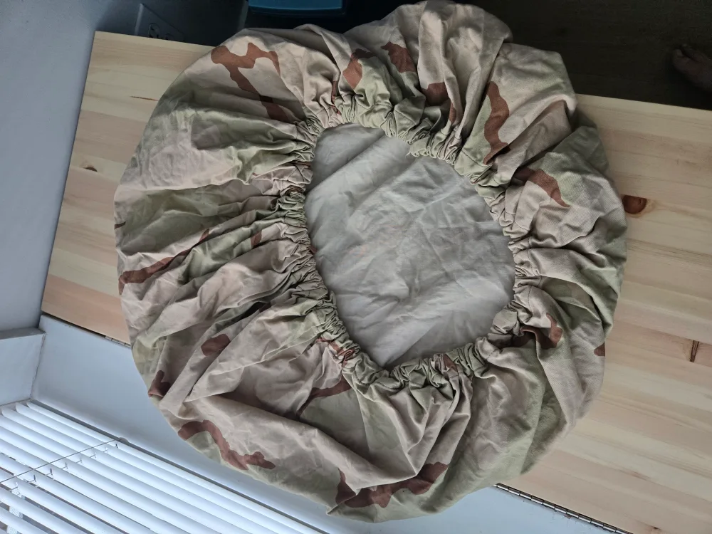 Tire or Backpack cover, Tri-colour Desert Camouflage, US Army 🇨🇦 image indicator(3)