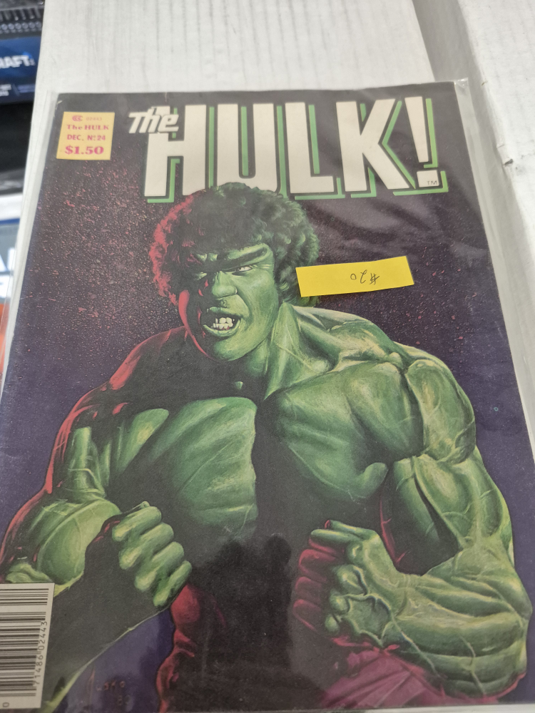 The Hulk Comic Book Dec. 1984