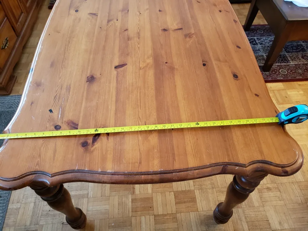 solid Wooden Dining Table . image indicator(4)