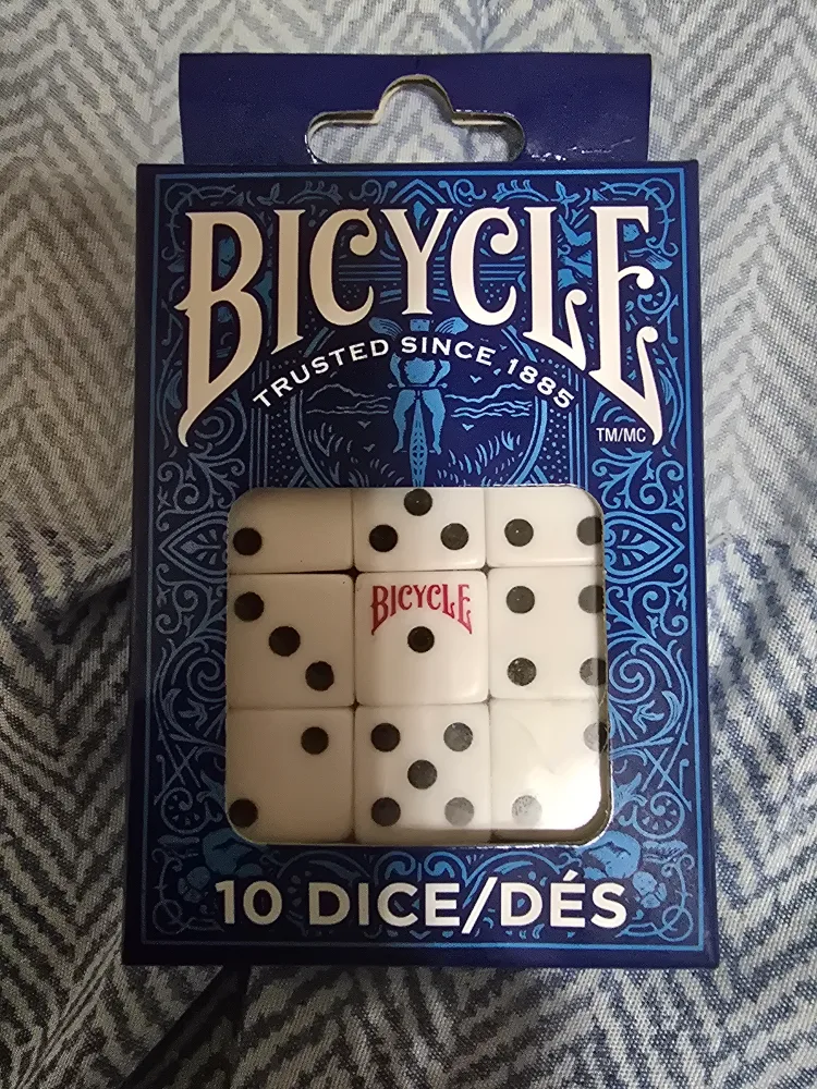 Bicycle 10 Dice Set thumbnail