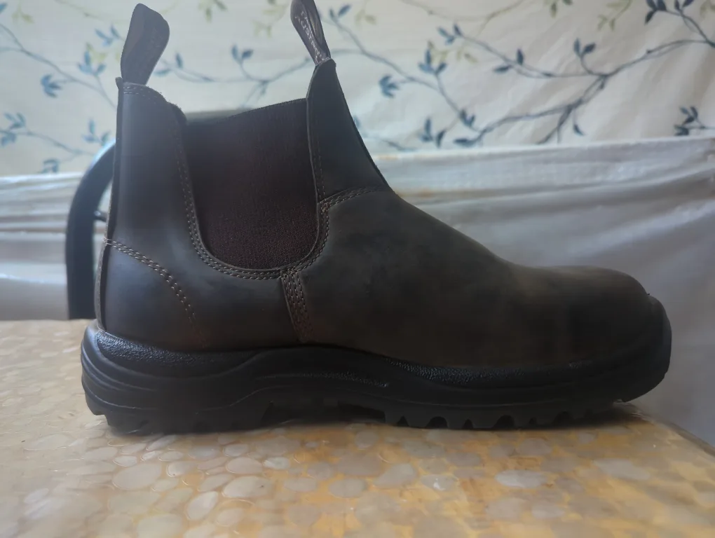 Men Blundstone 180 -10.5  Safety shoes Rust brown thumbnail