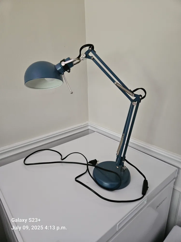 IKEA Blue Desk Lamp thumbnail