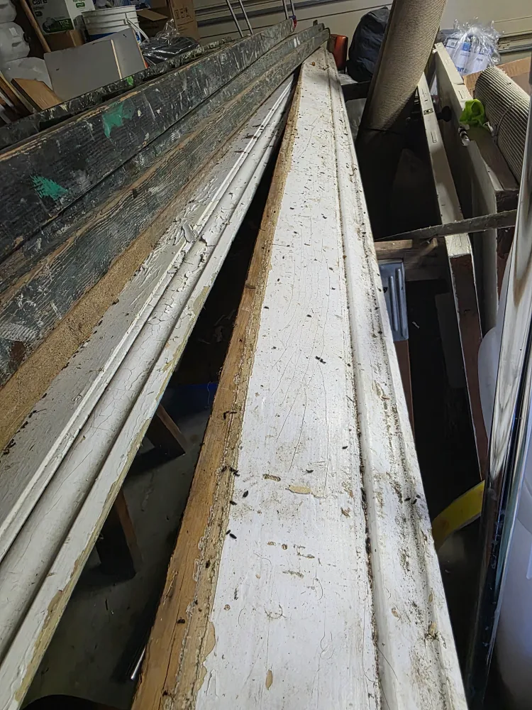 Used baseboard Wood Trim Pieces thumbnail