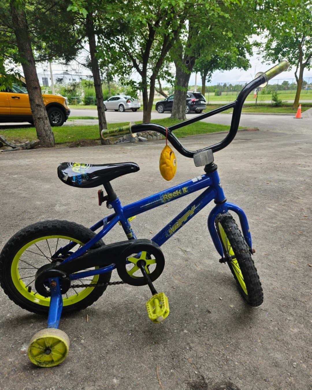 Kids' Blue & Yellow Bike - photo 2