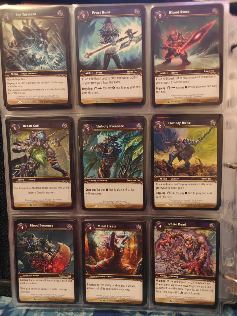 World of Warcraft (Death Knight) TCG Cards image indicator(2)