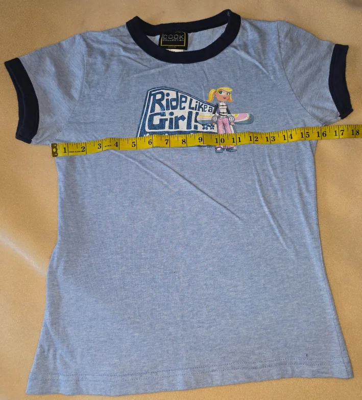 Cook Design Ride Like a Girl T-Shirt thumbnail