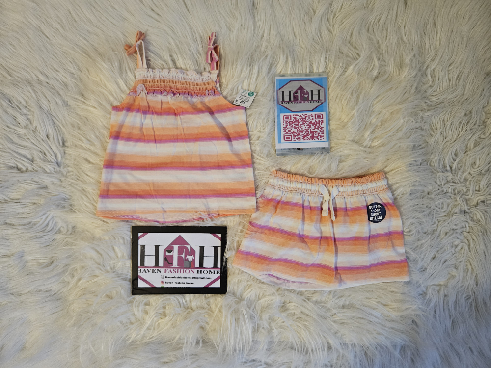 OshKosh Striped Tank Top & Shorts Set -