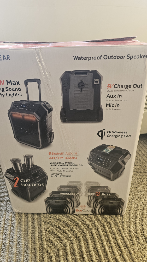 EcoBoulder Max Waterproof Outdoor Speaker - photo 2