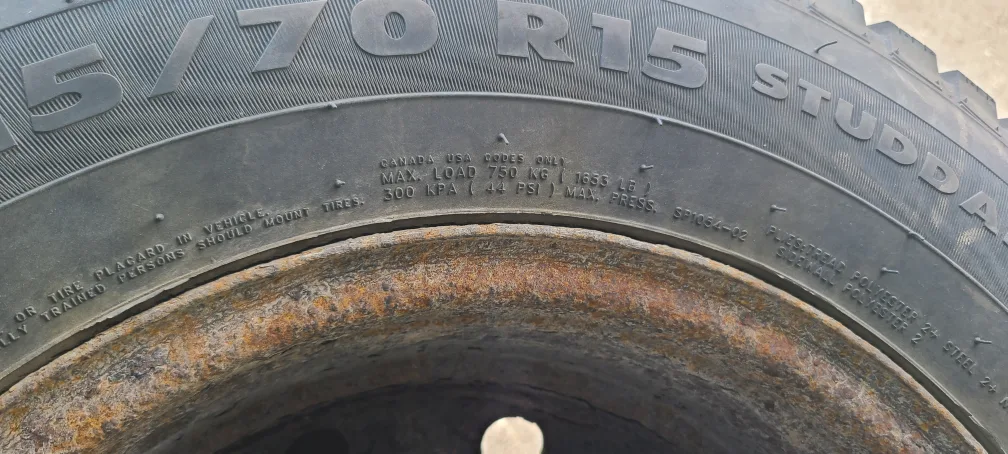 4 Barely used winter tires for sale! image indicator(9)