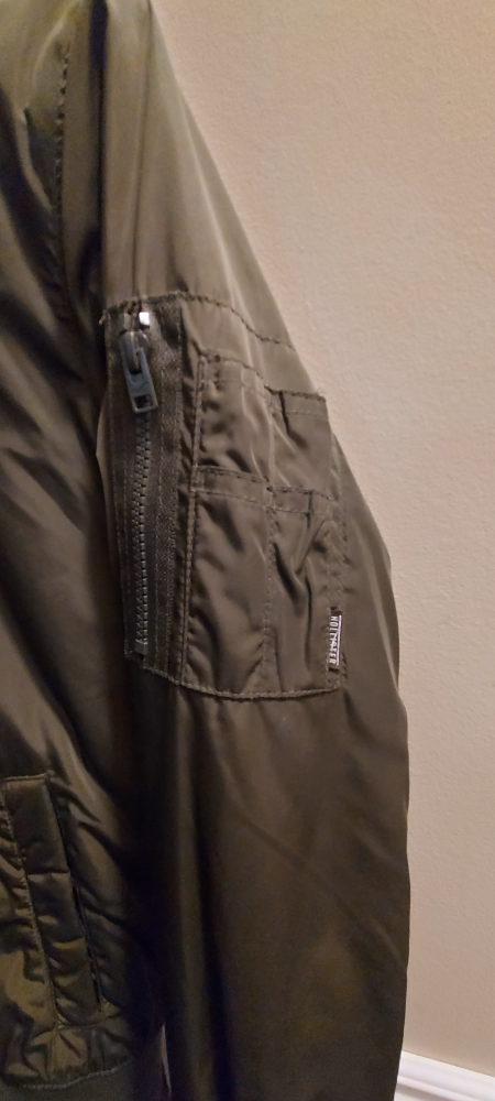 Hollister Olive Green XS Sherpa Lined Jacket - photo 4