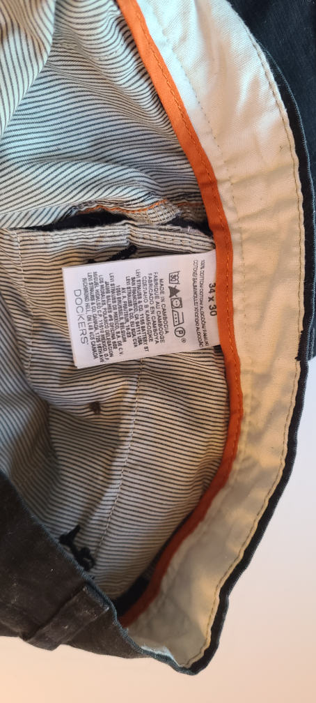 Dockers D1 Slim Fit Pants - 34x30 - photo 3