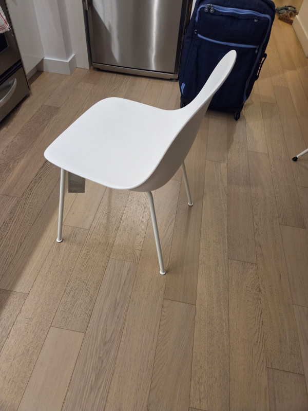 Pair of "Muuto Fiber Side Chair" White