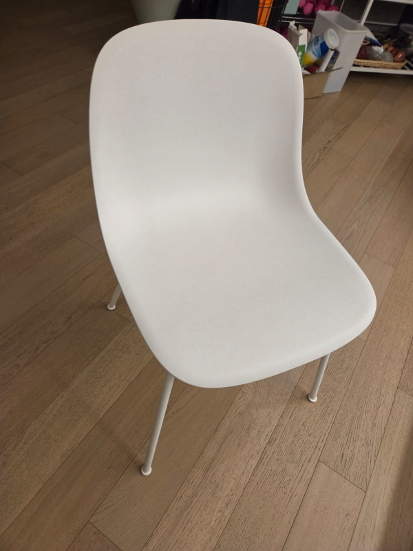 Pair of "Muuto Fiber Side Chair" White - photo 2