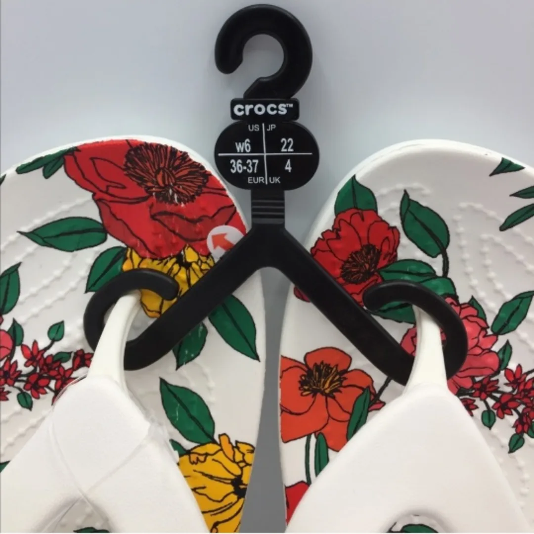 Crocs Kadee II Floral Flip Flops image indicator(3)