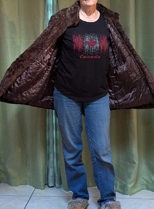 Brown Faux Fur Coat - photo 4