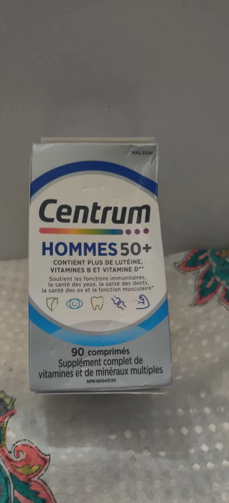 Centrum HOMMES 50+ Multivitamin Supplement thumbnail