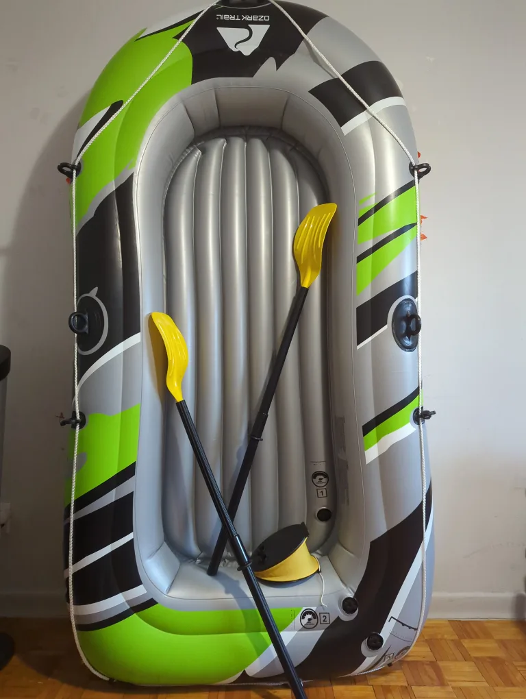 Ozark Trail Inflatable Boat with Oars & Pump thumbnail