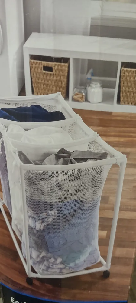 Mainstays 3-Bag Laundry Sorter thumbnail