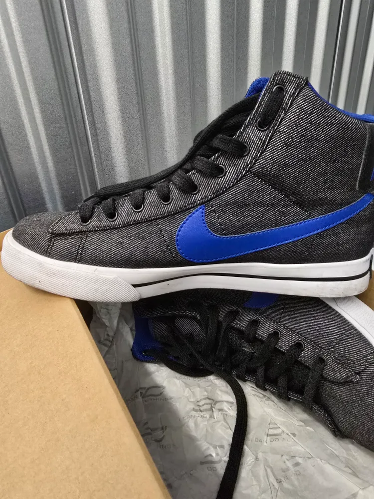 Nike Blazer Mid Denim High-Tops - Size 8 image indicator(2)