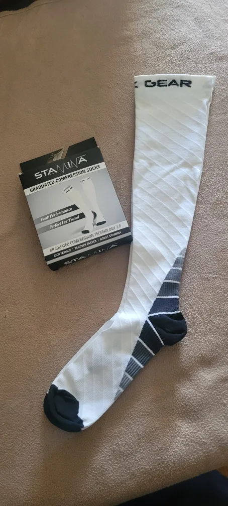 🇨🇦Physix Gear Stamina Graduated Compression Socks L/XL thumbnail