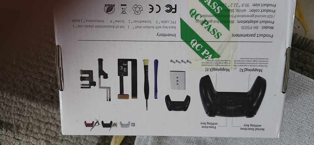 MO'ZI'PA PS5 Controller Remap Kit - New - photo 3