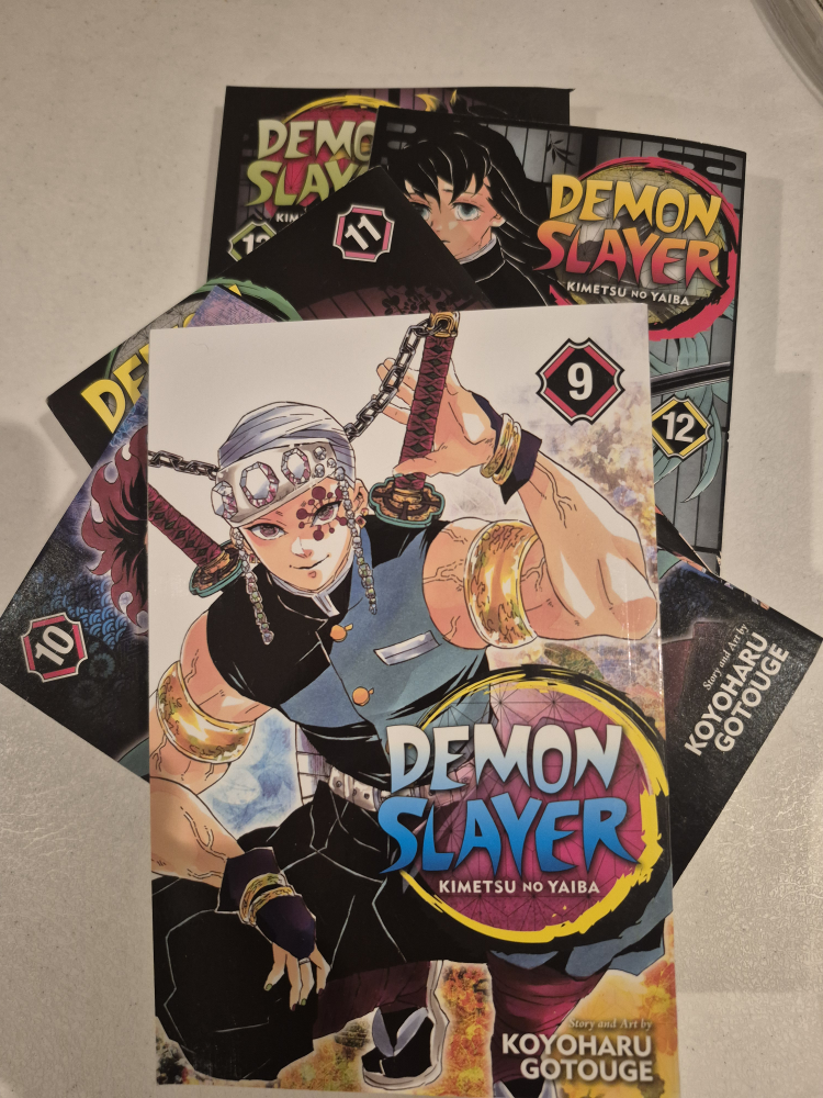 Demon Slayer Manga Volumes 9-13