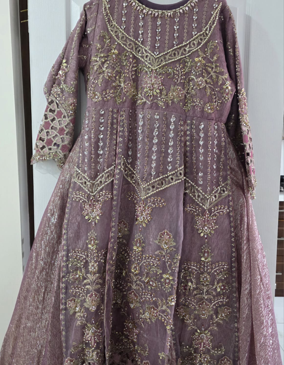 Embroidered Formal Dress - photo 4