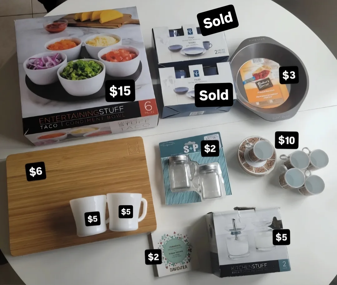 moving sale, kitchen clearout! thumbnail