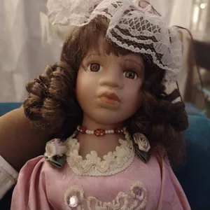 Vintage Porcelain Doll
