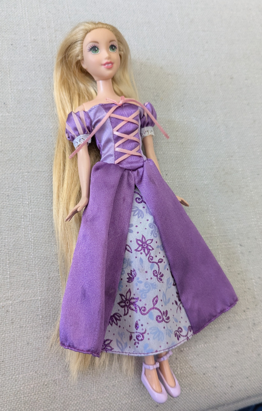 Rapunzel Doll - Purple Dress - photo 5