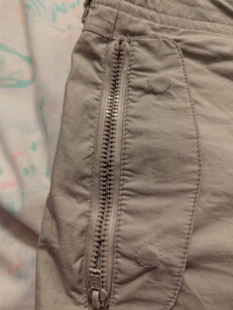 Le Chateau Beige Cotton Pants Size 7/8 - photo 5