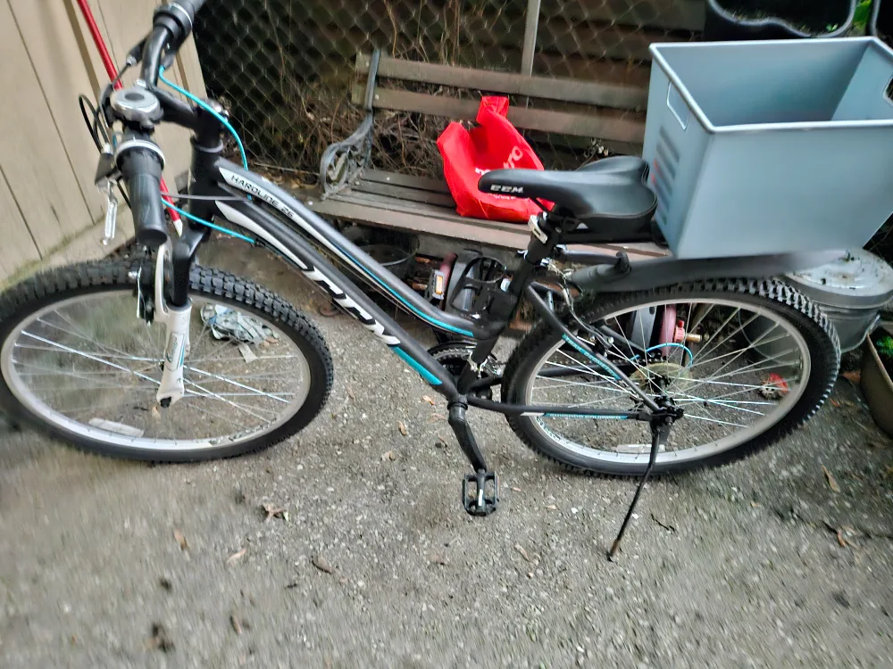 CCM Mountain Bike - Black & Teal hardline 26 thumbnail