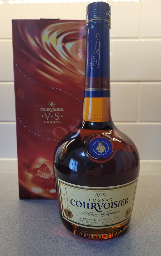 NEW Courvoisier VS Cognac with Box