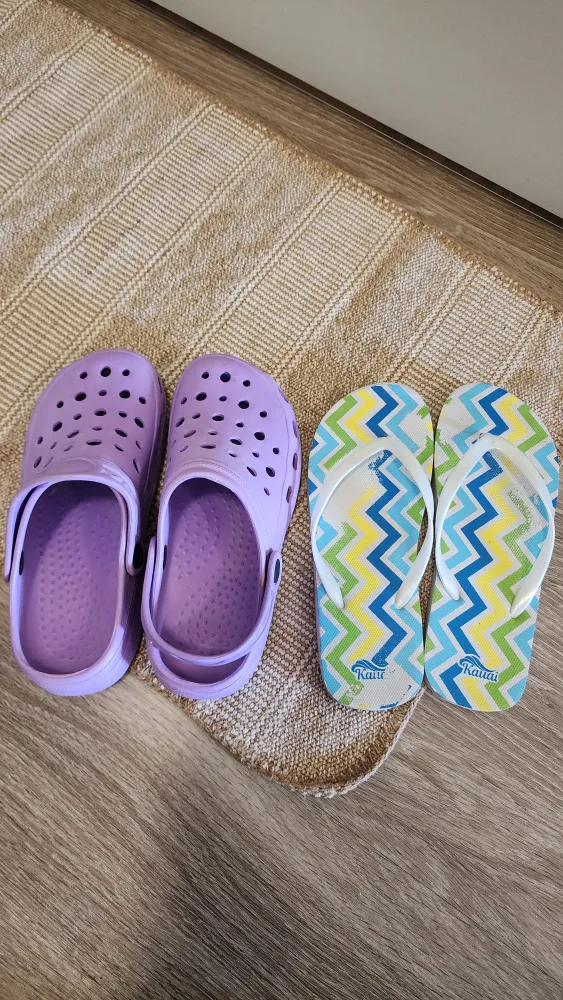 URGENT *Moving Sale* Women's Purple Clogs & Flip Flops - Size 6 thumbnail