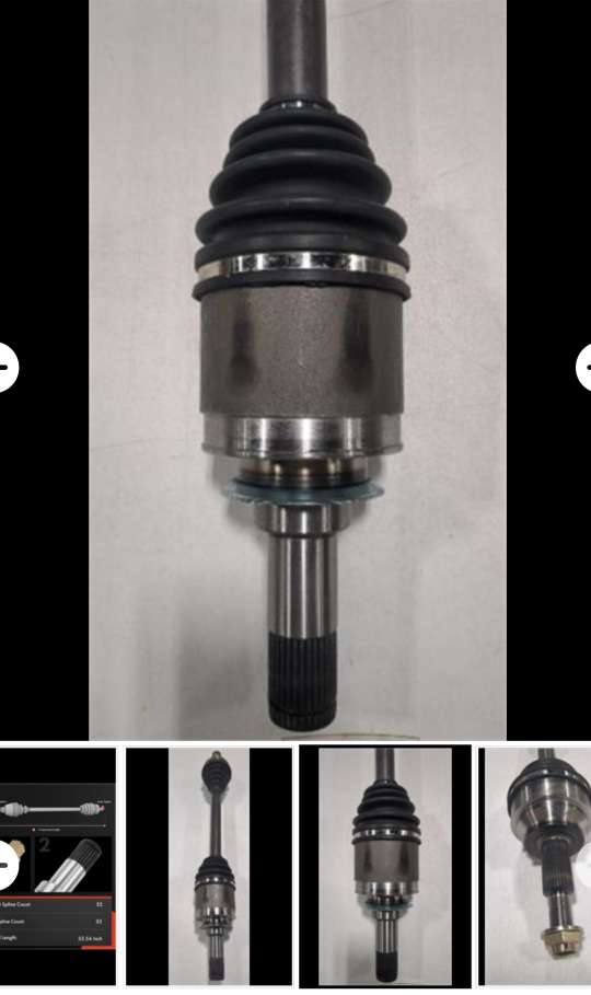 CV Axle Shaft - 32 Spline, 33.54 Inch - photo 3