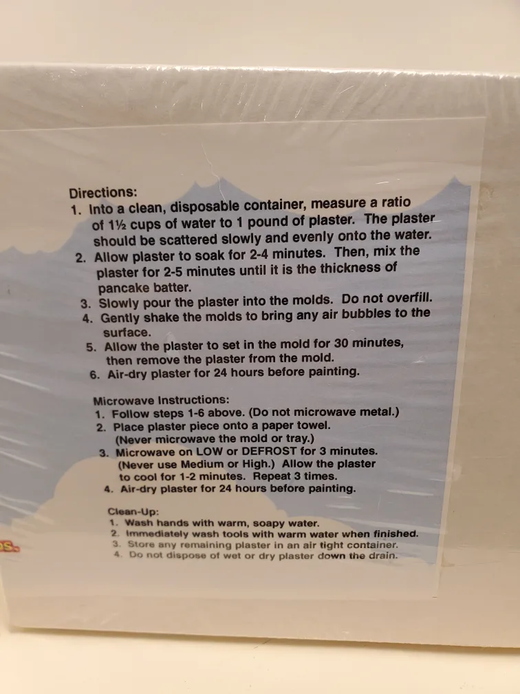 Free Plaster of Paris Kit 🇨🇦 image indicator(2)
