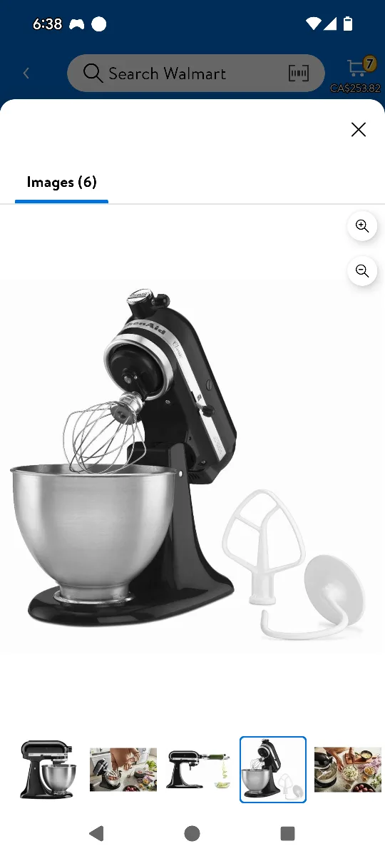 KitchenAid Classic Series 4.5-Quart Stand Mixer thumbnail