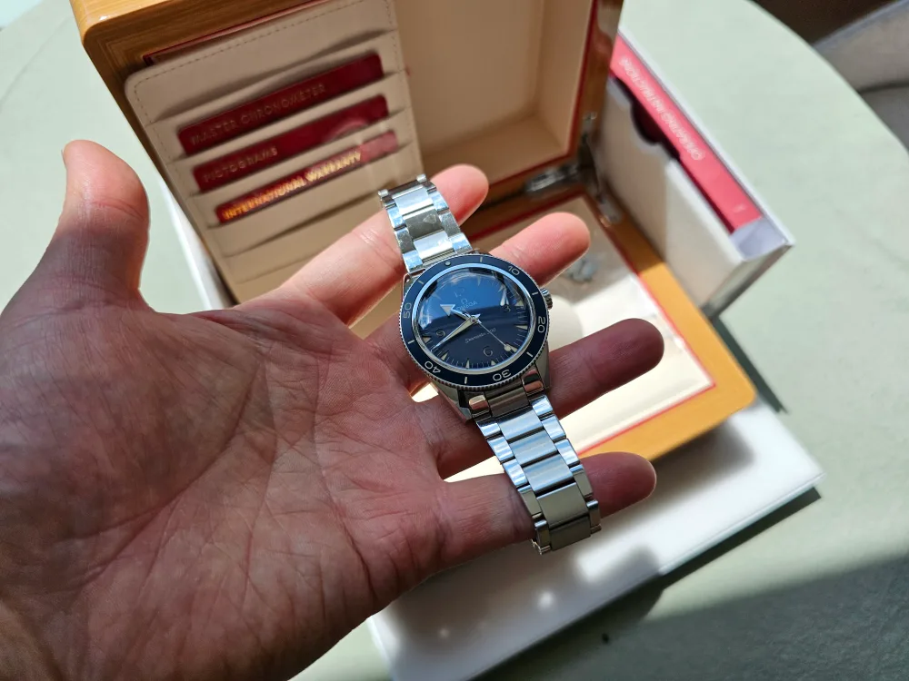 Omega Seamaster 300 Heritage model Blue Dial image indicator(2)