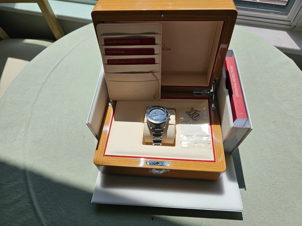 Omega Seamaster 300 Heritage model Blue Dial image indicator(5)