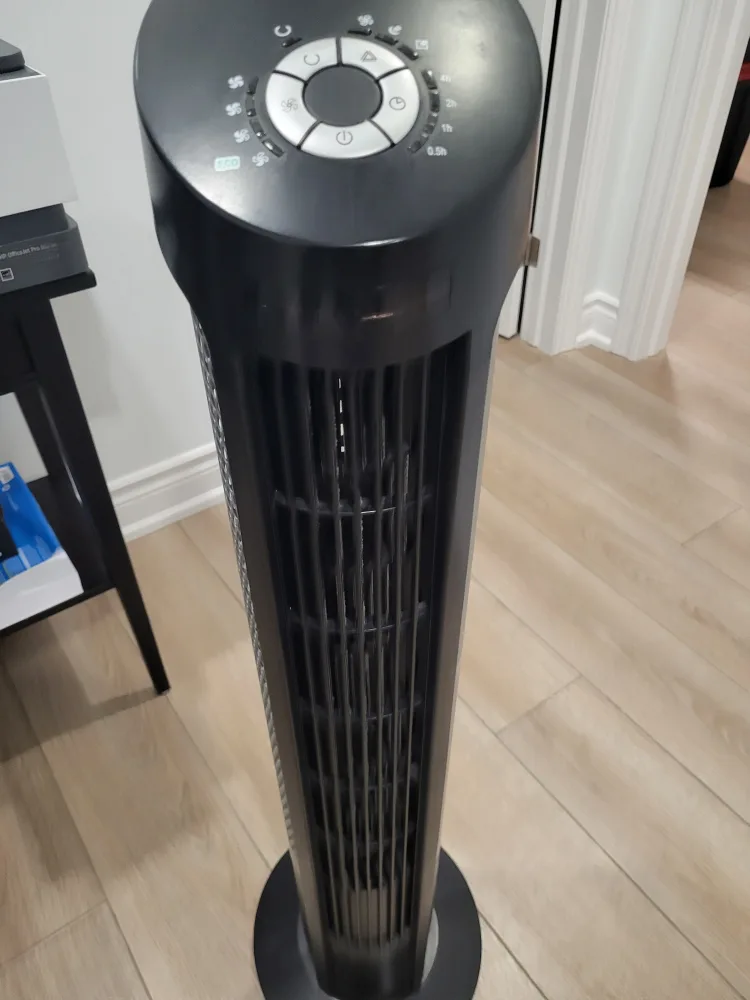 Seville Black Tower Fan thumbnail