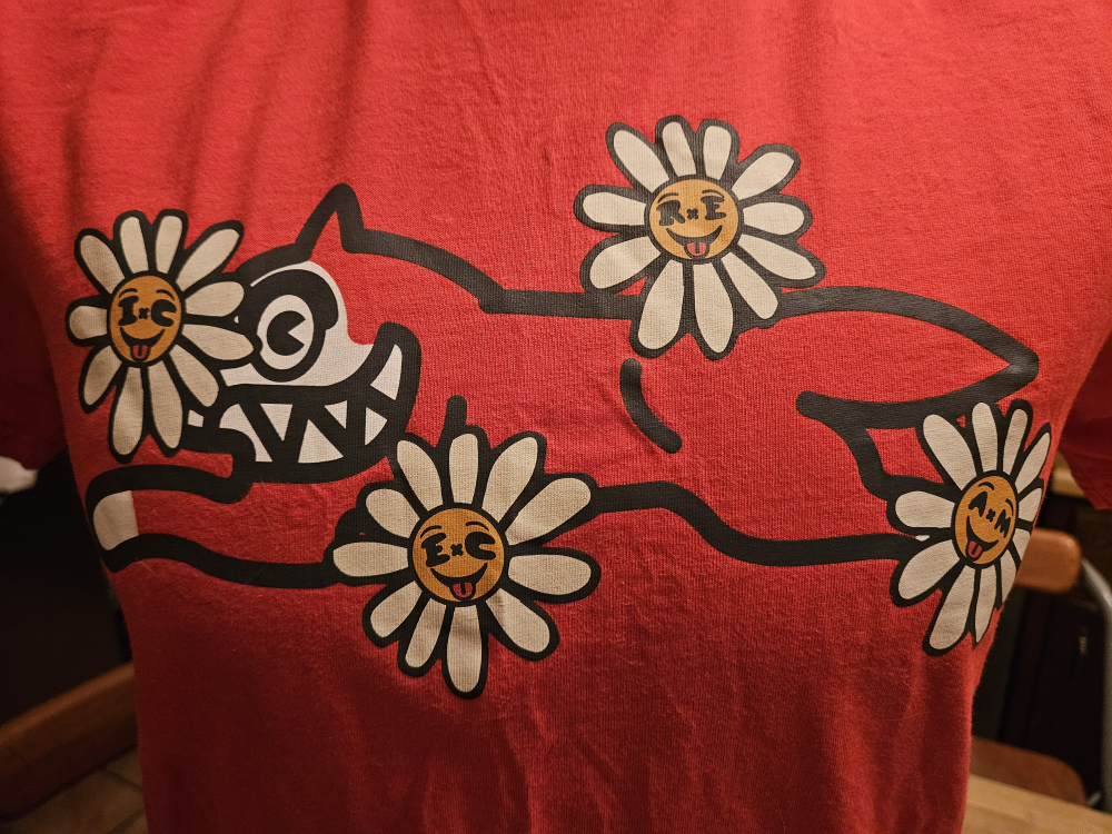 Icecream Red Graphic T-Shirt Size S - photo 4