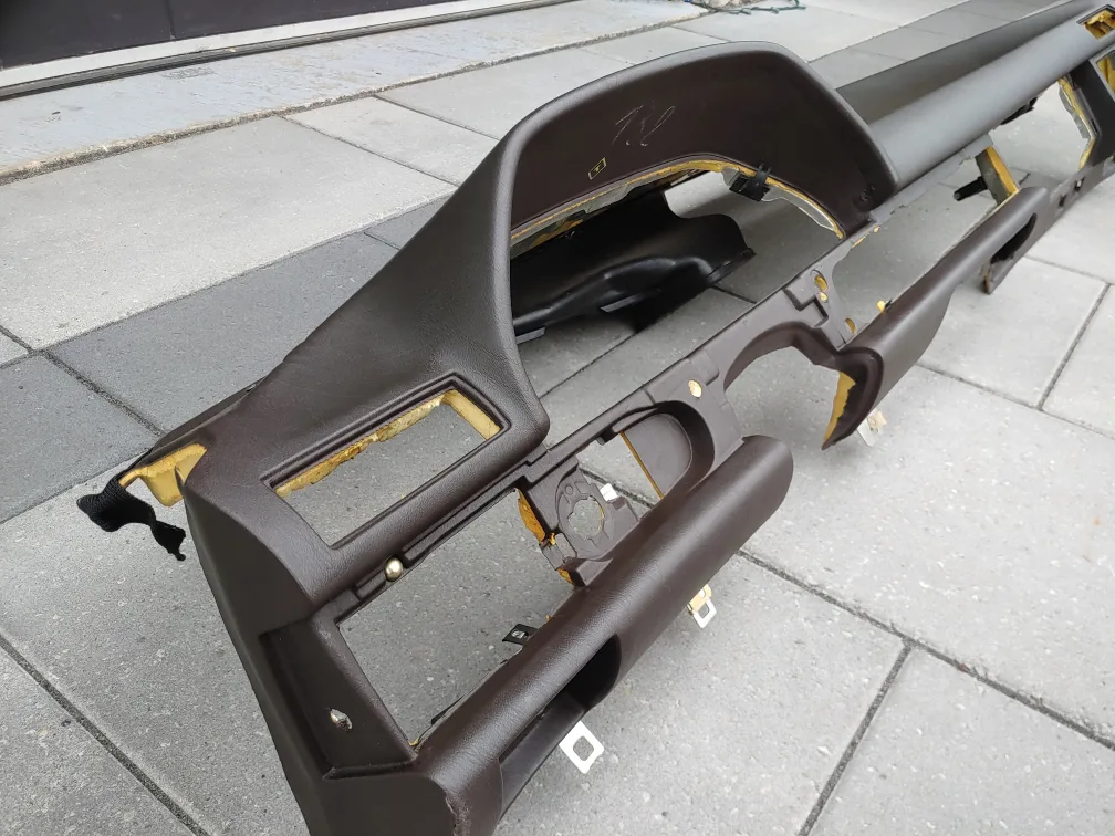 Mercedes Benz W126 C126 500SEC 320SEL 300SE Dashboard dark brown image indicator(6)