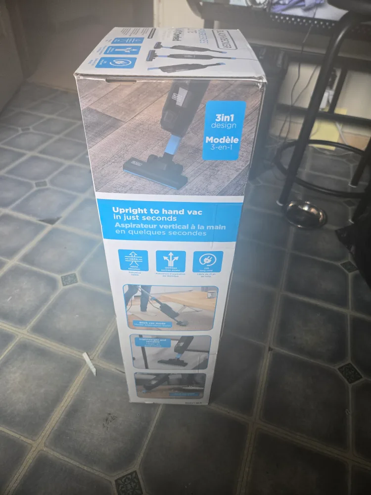 New BLACK+DECKER POWERSERIES LITE Corded 3in1 Stick Vacuum image indicator(3)