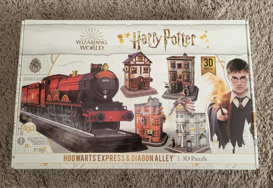 Harry Potter Hogwarts Express & Diagon Alley 3D Puzzle thumbnail